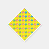 Darstellung von Geschlechtern im Heifer- oder Bull Serviette (Ecke)