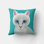 Darstellung von Katzen Kissen (Rückseite)