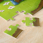 Darstellung von Kindern und Tieren Puzzle