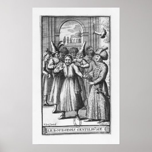 Darstellung von "Le Bourgeois Gentilhomme" Poster (Vorne)