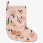 Darstellung von Orangen- oder Kirschmustern durch  Kleiner Weihnachtsstrumpf (Vorderseite)