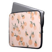 Darstellung von Orangen- oder Kirschmustern durch Laptopschutzhülle (Vorderseite Links)