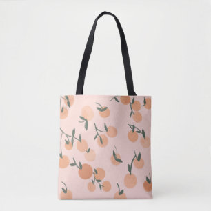 Darstellung von Orangen- oder Kirschmustern durch  Tasche