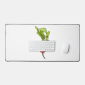 Darstellung von Radieschen-Cartoon Schreibtischunterlage (Tastatur & Maus)