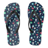 Darstellung von Raummustern Badesandalen (Fußbett)