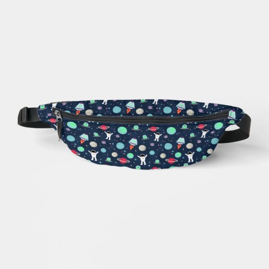 Darstellung von Raummustern Bauchtasche (Vorderseite)