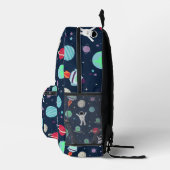 Darstellung von Raummustern Bedruckter Rucksack (Rechts)