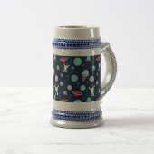 Darstellung von Raummustern Bierglas (VorderseiteRechts)