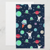 Darstellung von Raummustern Briefpapier (Vorne/Hinten)