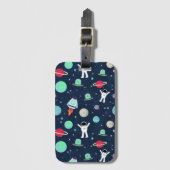 Darstellung von Raummustern Gepäckanhänger (Vorderseite Vertikal)