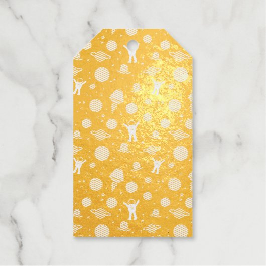 Darstellung von Raummustern Geschenkanhänger (Vorderseite)