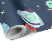 Darstellung von Raummustern Geschenkpapier (Rolleneckpunkt)