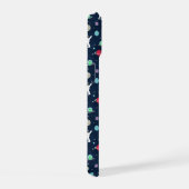 Darstellung von Raummustern iPhone 15 Hülle (Rechte Seite)