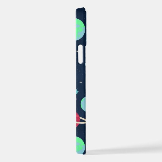 Darstellung von Raummustern iPhone Hülle (Rechte Seite)