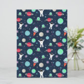 Darstellung von Raummustern Karte (Stehend Vorderseite)