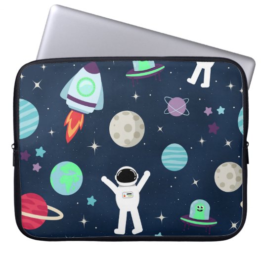 Darstellung von Raummustern Laptopschutzhülle (Vorderseite)