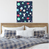 Darstellung von Raummustern Leinwanddruck (Insitu (Schlafzimmer))