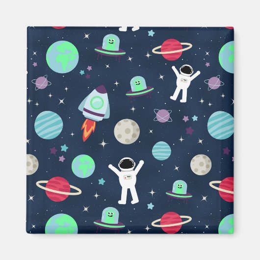 Darstellung von Raummustern Magnet (Vorne)