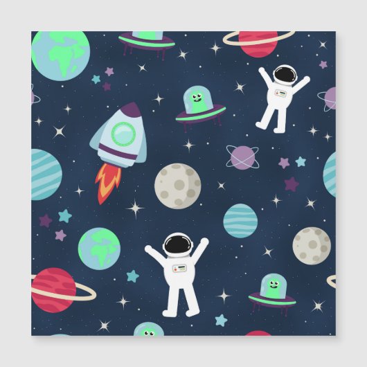 Darstellung von Raummustern Magnetkarte (Vorderseite)