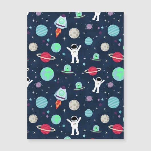 Darstellung von Raummustern Magnetkarte (Vorderseite)