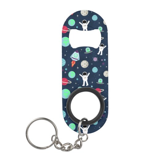 Darstellung von Raummustern Mini Flaschenöffner (Vorderseite)