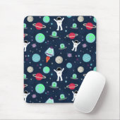 Darstellung von Raummustern Mousepad (Mit Mouse)