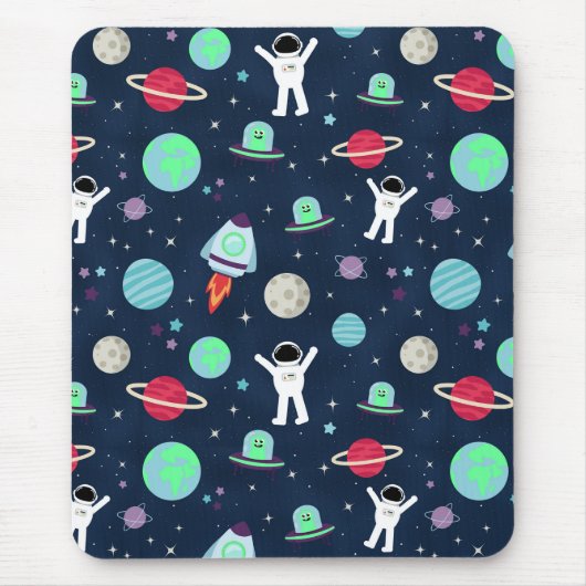 Darstellung von Raummustern Mousepad (Vorne)