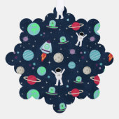 Darstellung von Raummustern Ornament Karte (Rückseite)