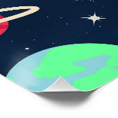 Darstellung von Raummustern Poster (Ecke)