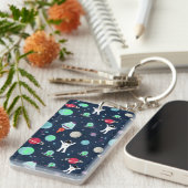 Darstellung von Raummustern Schlüsselanhänger (Vorderseite rechts)