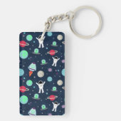 Darstellung von Raummustern Schlüsselanhänger (Rückseite)