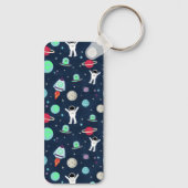 Darstellung von Raummustern Schlüsselanhänger (Rückseite)