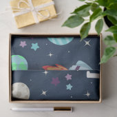 Darstellung von Raummustern Seidenpapier (Geschenk)