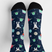 Darstellung von Raummustern Socken (Oben)