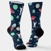 Darstellung von Raummustern Socken (Gewinkelt)