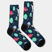 Darstellung von Raummustern Socken (Rechts)