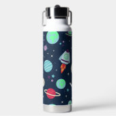 Darstellung von Raummustern Trinkflasche (Vorderseite)