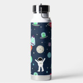 Darstellung von Raummustern Trinkflasche (Links)