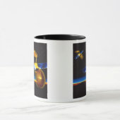 Darstellung von Satelliten über den Horizont der E Tasse (Zentrum)