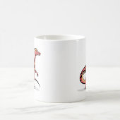 Darstellung von Velociraptor. Kaffeetasse (Mittel)