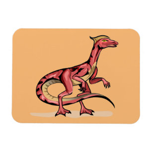 Darstellung von Velociraptor. Magnet