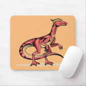 Darstellung von Velociraptor. Mousepad (Mit Mouse)