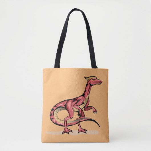 Darstellung von Velociraptor. Tasche (Vorderseite)