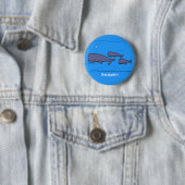 Darstellung von Walen mit niedlicher Wanderung in  Button (Beispiel)
