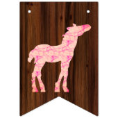 Darstellung von Western im Stile von Fill oder Col Wimpelkette (Erste Fahne)