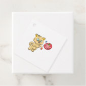 Darstellungen von Katzen Geschenkanhänger (Beispiel)