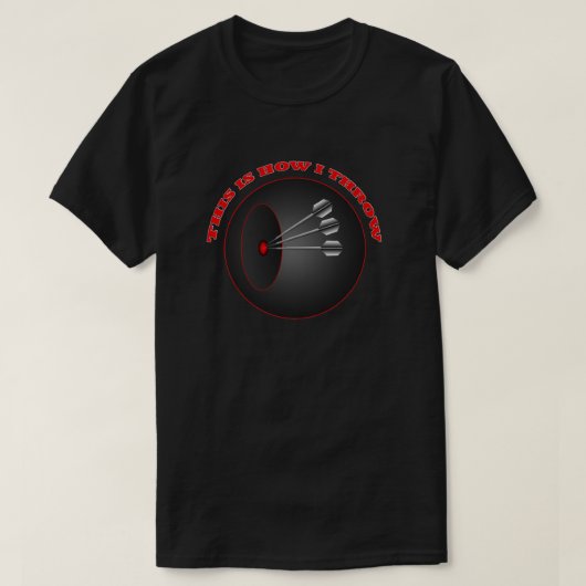 Darstellungen, wie ich Mens Basic Black T - Shirt  (Design vorne)