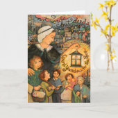 Darstellungs-Schwestern, Nano-Nagle Gruß-Karte Karte (Gelbe Blume)