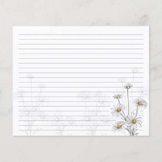 Darstellungskarte für das Feld "Daisy Blume" (Rückseite)