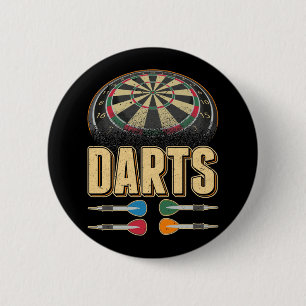 Dart Arrow Dartboard 180 Darts Button